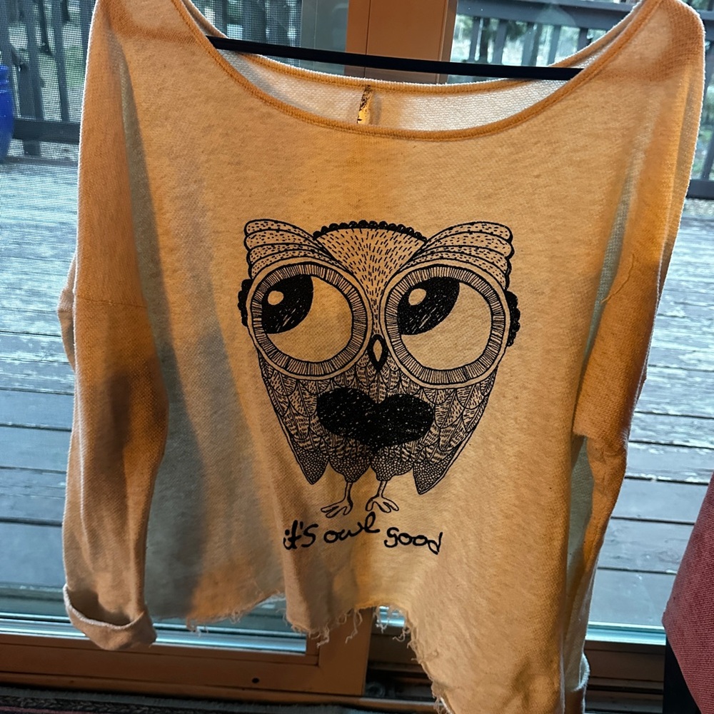 It’s owl good long sleeve.
